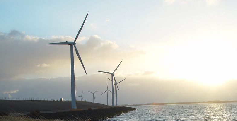 Getty Image onshore windmill