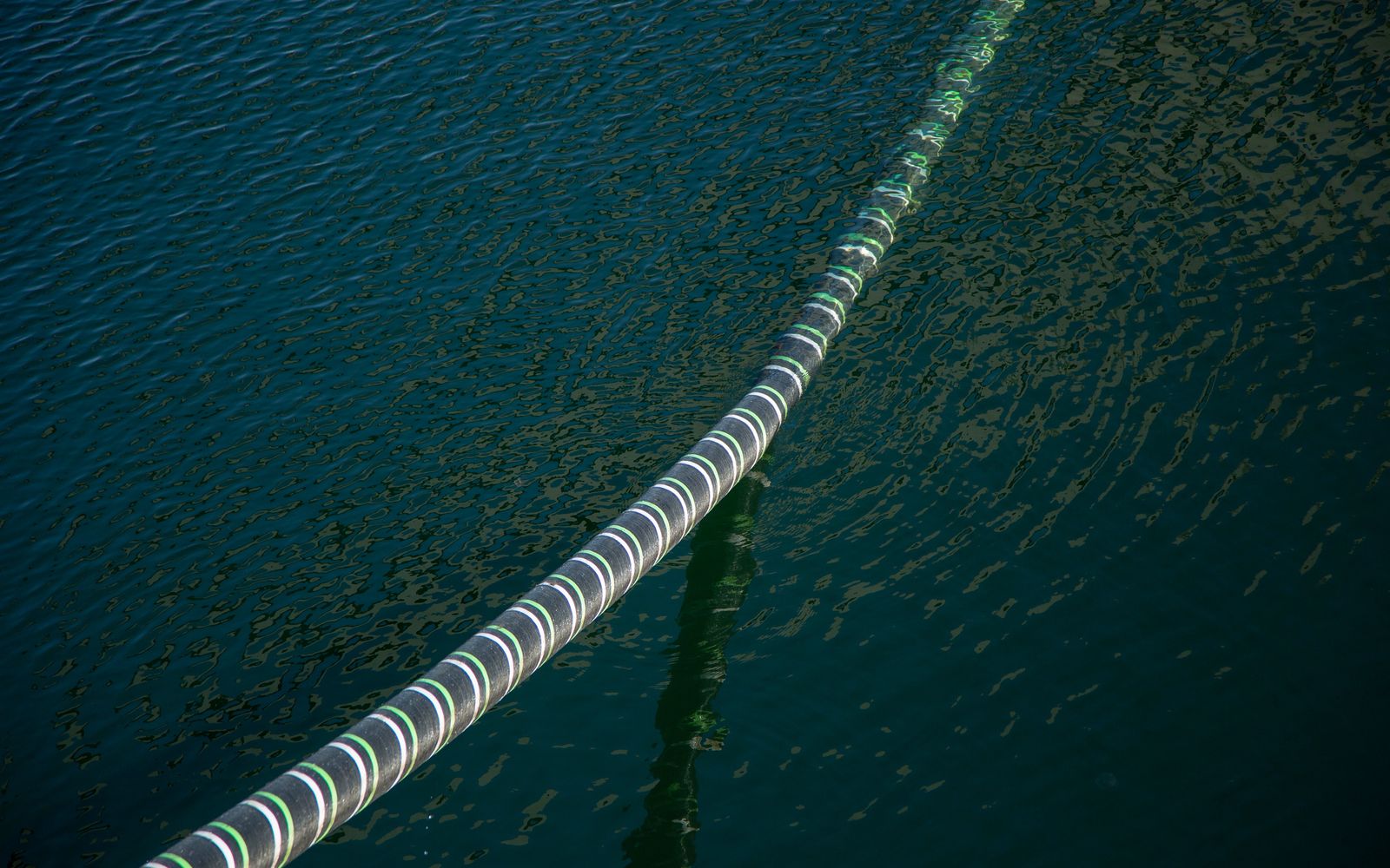 Offshore cable in ocean water