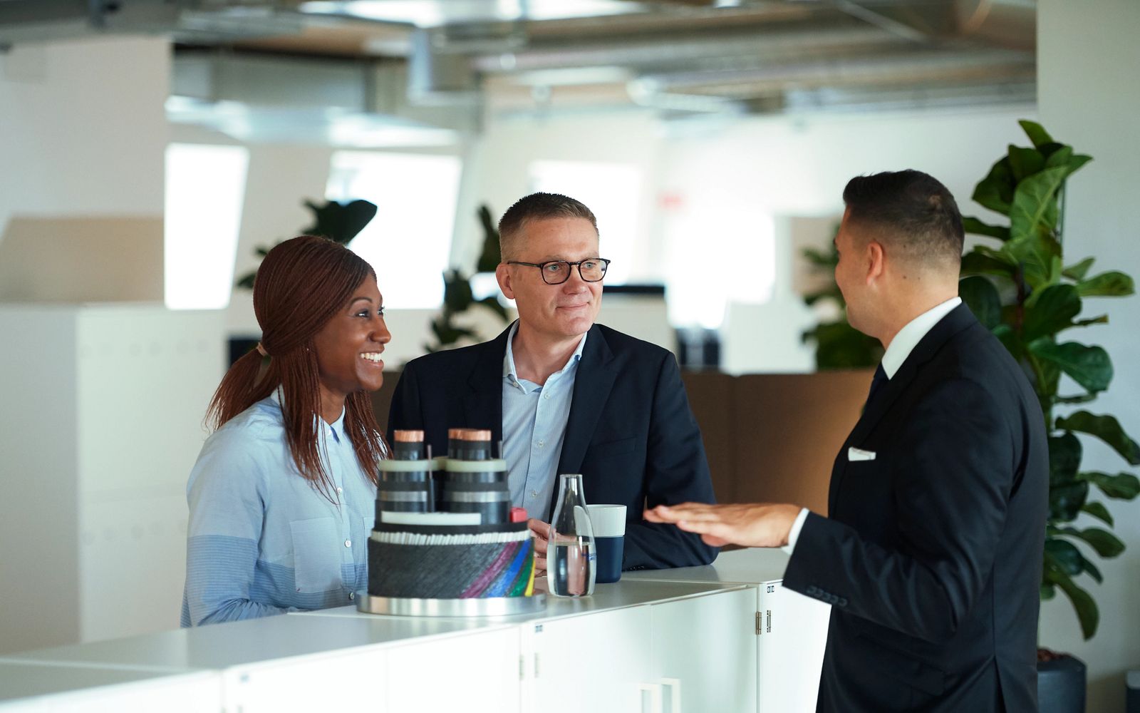 Image of office employee