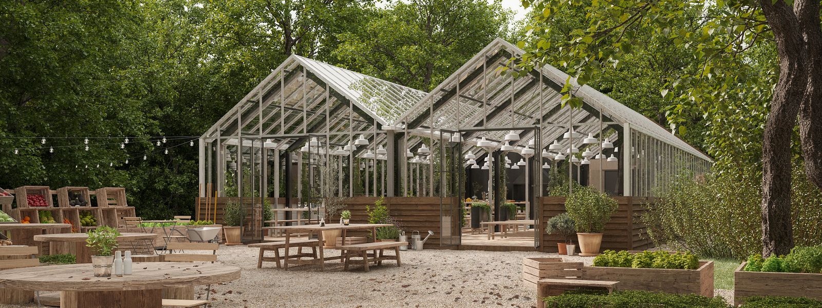 glasshouse in nature